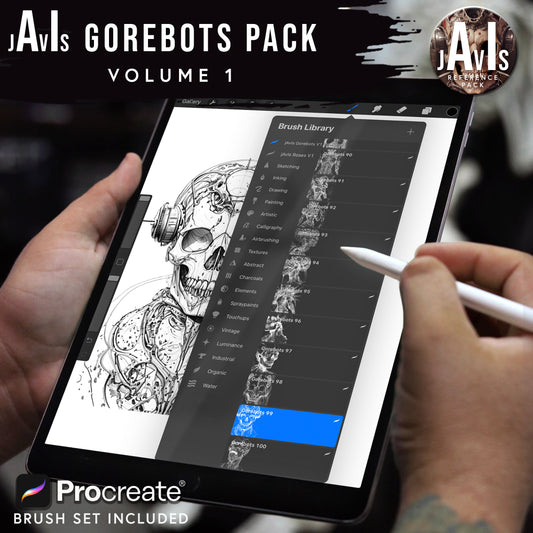 jAvIs GoreBots Pack - Volume 1 - BRUSH PACK ONLY