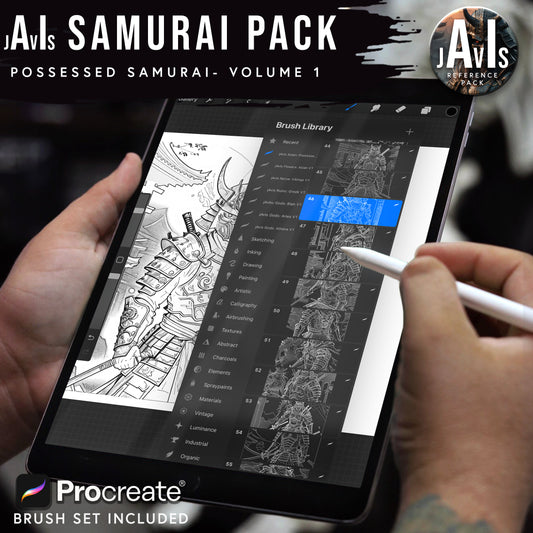 jAvIs Samurai Pack -Possessed Samurai - BRUSH PACK ONLY