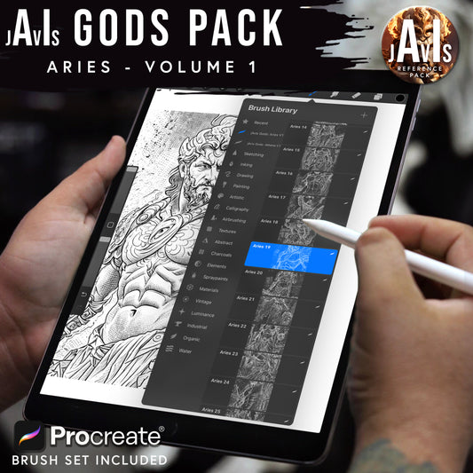 jAvIs Gods Pack - Aries Volume 1 - BRUSH PACK ONLY