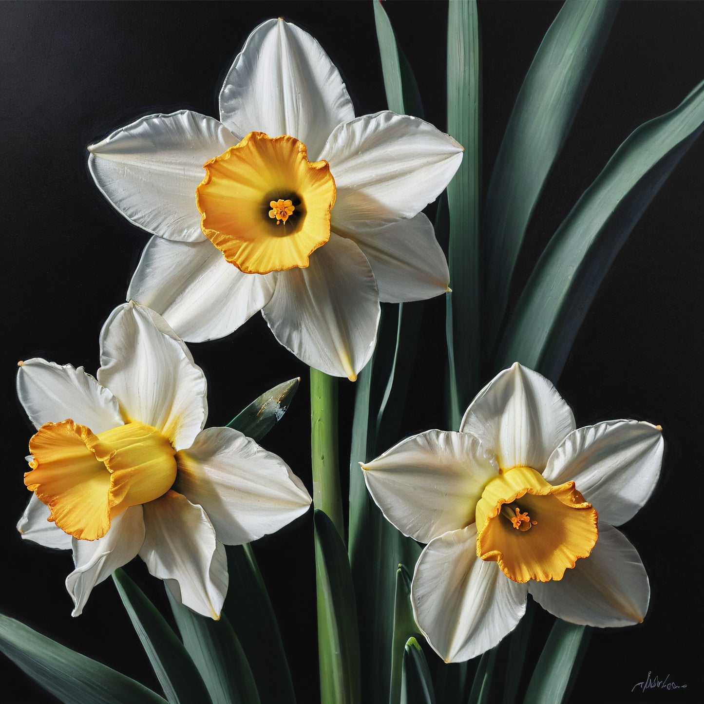 White Narcissus Daffodil 